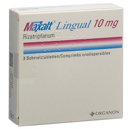 MAXALT Lingual cpr orodisp 10 mg 3 pce