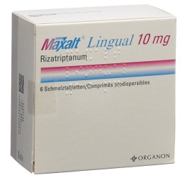 MAXALT Lingual cpr orodisp 10 mg 6 pce