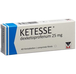 KETESSE cpr pell 25 mg 40 pce