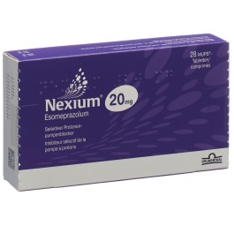 NEXIUM Mups cpr 20 mg 28 pce