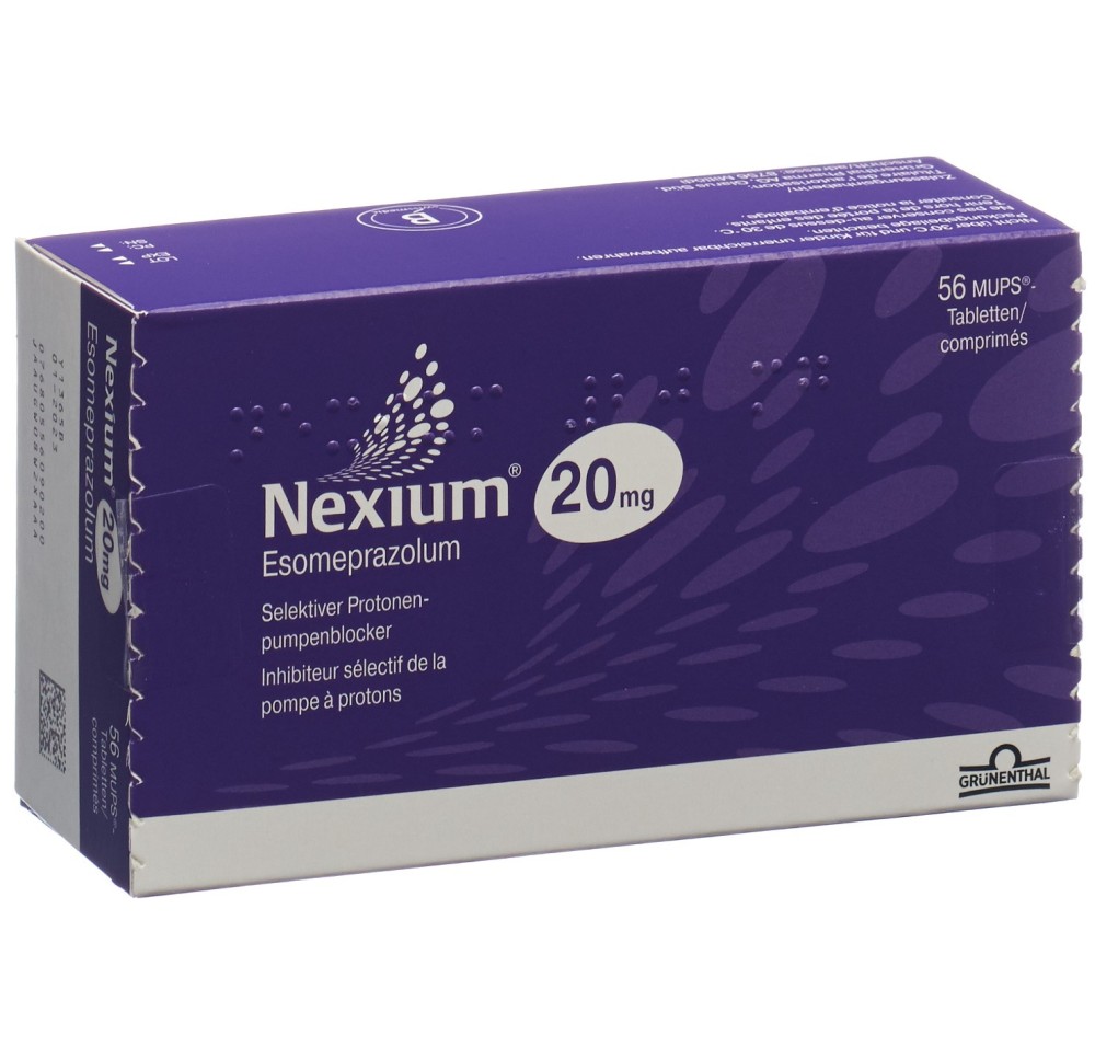 NEXIUM Mups cpr 20 mg 56 pce NEXIUM Mups cpr 20 mg 56 pce