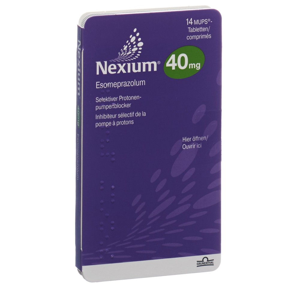 NEXIUM Mups cpr 40 mg 14 pce NEXIUM Mups cpr 40 mg 14 pce