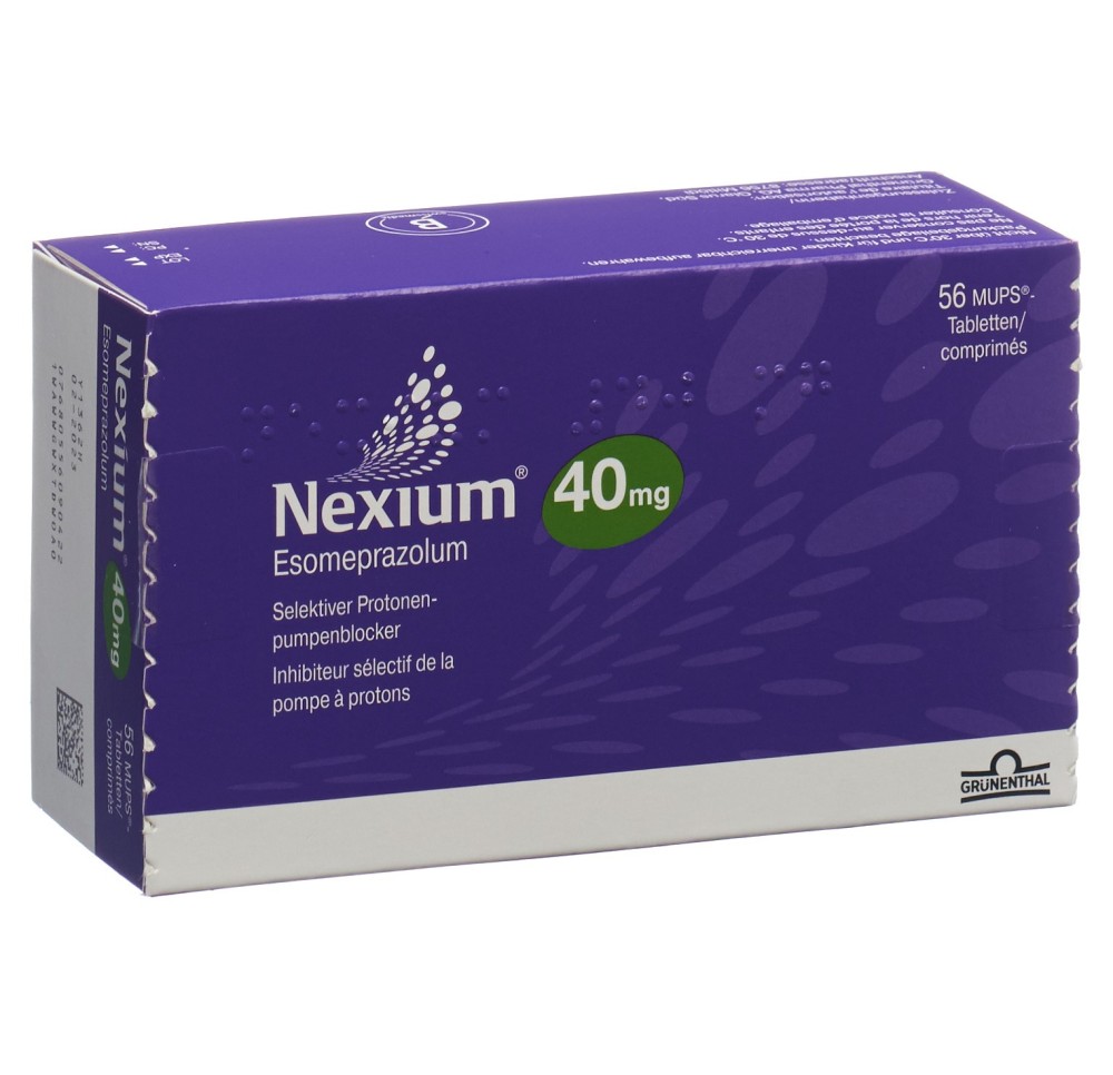 NEXIUM Mups cpr 40 mg 56 pce NEXIUM Mups cpr 40 mg 56 pce
