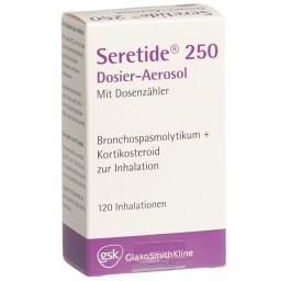 SERETIDE 250 aéros doseur 120 dos