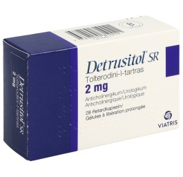 DETRUSITOL SR caps ret 2 mg 28 pce