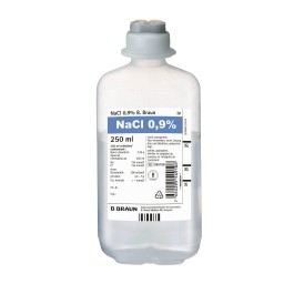 NACL Braun 0.9 % 250ml Ecofl pl 10 pce