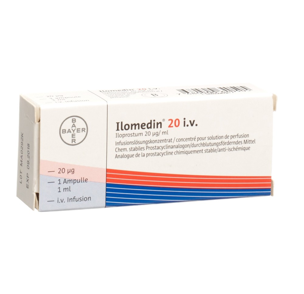 ILOMEDIN conc perf 20 mcg/ml i.v. amp 1 ml ILOMEDIN conc perf 20 mcg/ml i.v. amp 1 ml