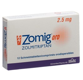 ZOMIG oro cpr 2.5 mg 12 pce