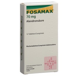FOSAMAX comprimés hebdomadaires 70 mg 12 pce