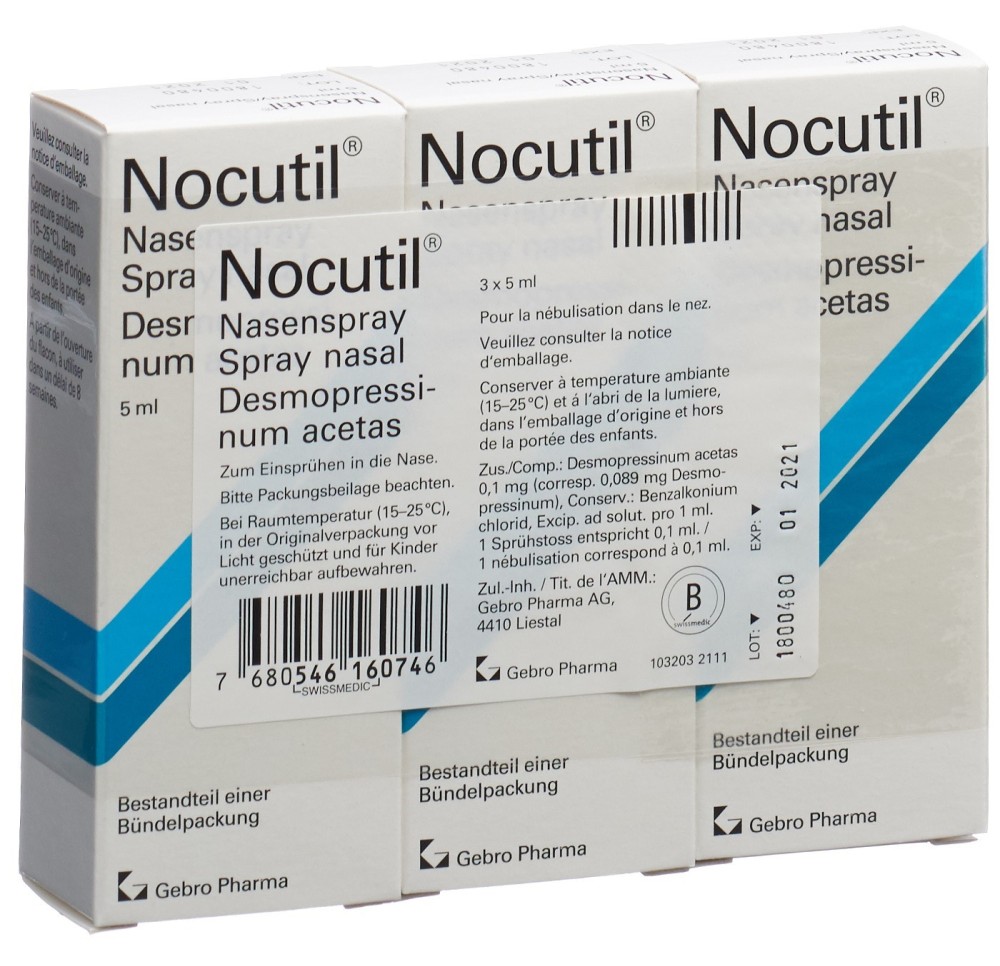 NOCUTIL spray nasal 3 fl 5 ml NOCUTIL spray nasal 3 fl 5 ml