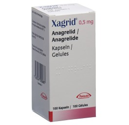 XAGRID caps 0.5 mg bte 100 pce