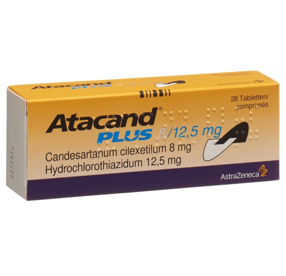 ATACAND plus cpr 8/12.5 mg 28 pce ATACAND plus cpr 8/12.5 mg 28 pce