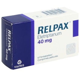 RELPAX cpr pell 40 mg 6 pce