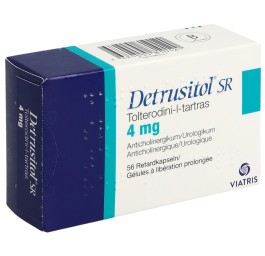 DETRUSITOL SR caps ret 4 mg 56 pce
