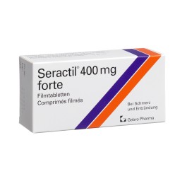 SERACTIL cpr pell 400 mg forte 50 pce