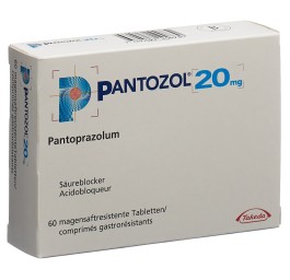 PANTOZOL cpr pell 20 mg 60 pce