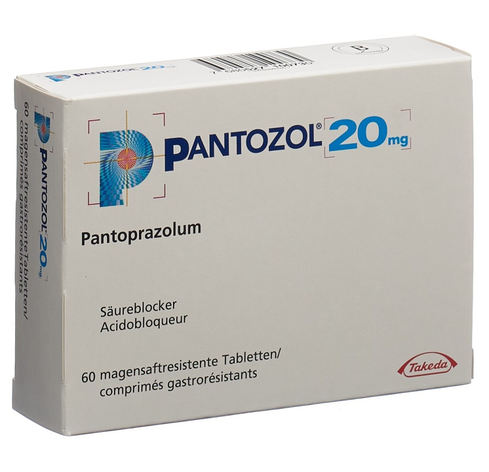 PANTOZOL cpr pell 20 mg 60 pce PANTOZOL cpr pell 20 mg 60 pce