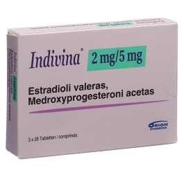INDIVINA cpr 2mg/5mg 3 x 28 pce