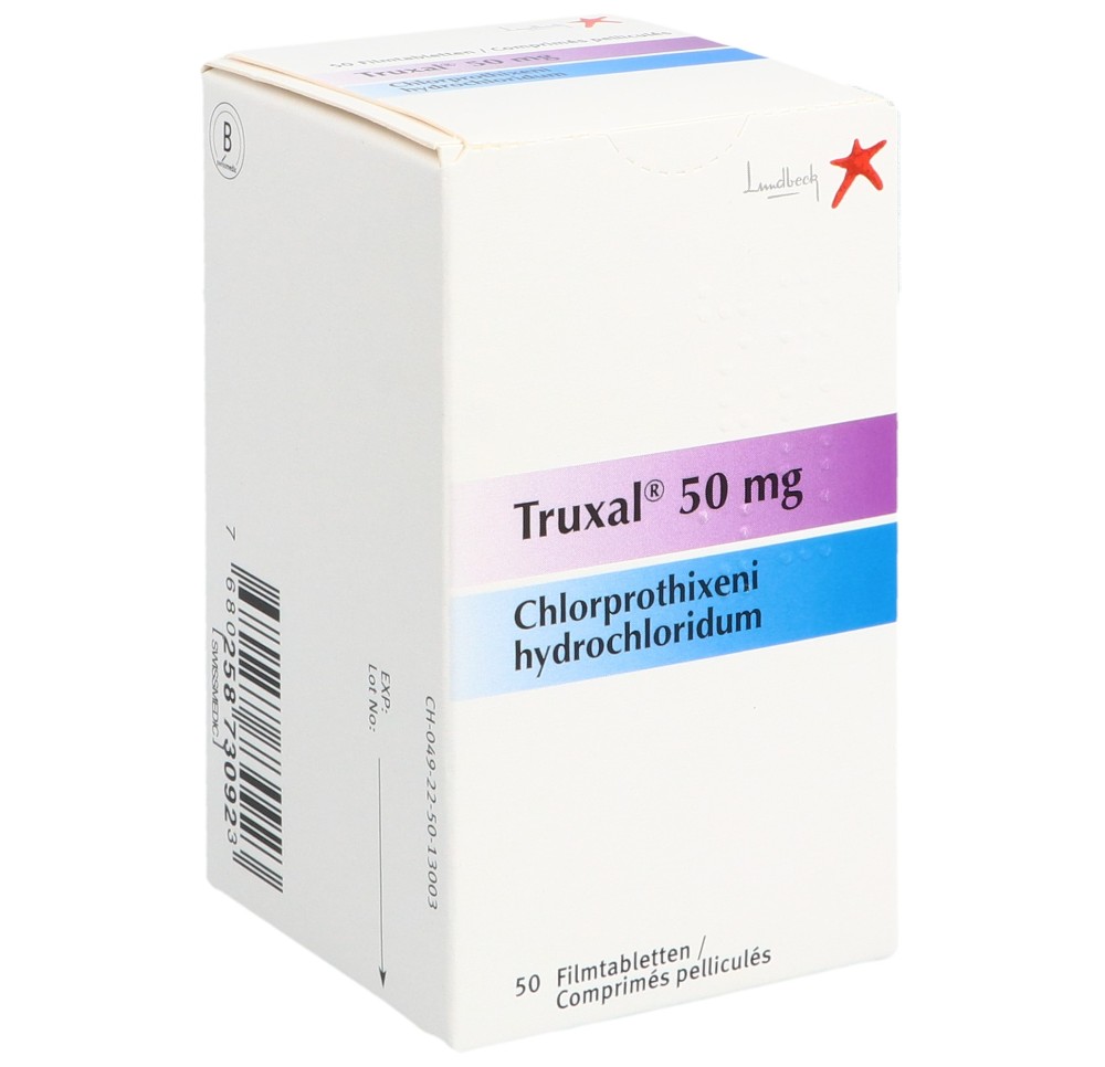 TRUXAL cpr pell 50 mg bte 50 pce