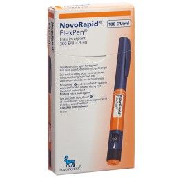 INSULINE NovoRapid FlexPen 5 stylo pré 3 ml