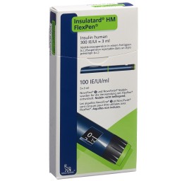 INSULINE Insulatard HM FlexPen stylo prér 5 x 3 ml