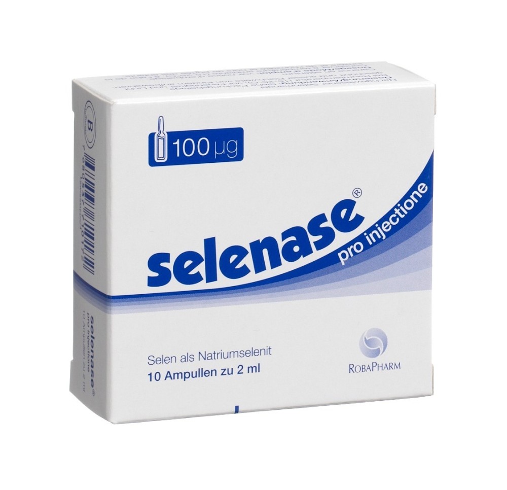 SELENASE pro inject sol inj 100 mcg/2ml amp 10 pce SELENASE pro inject sol inj 100 mcg/2ml amp 10 pce