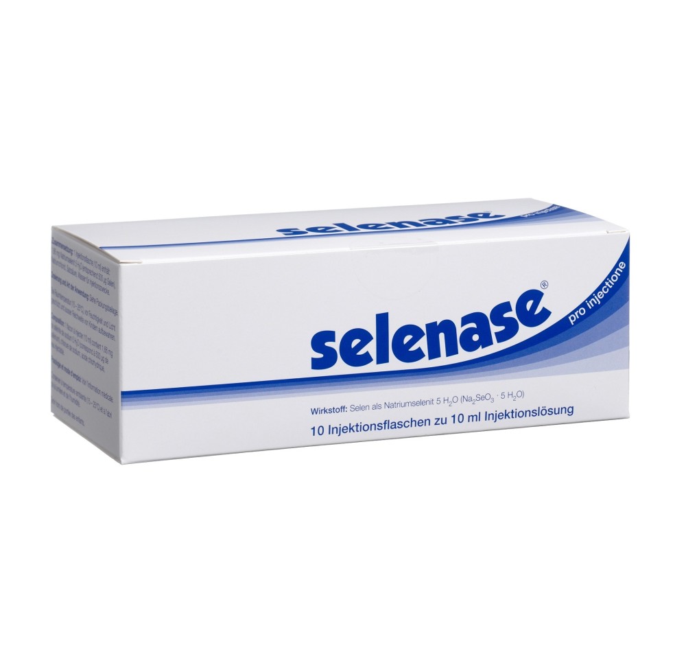 SELENASE pro inject sol inj 500 mcg/10ml 10 pce SELENASE pro inject sol inj 500 mcg/10ml 10 pce