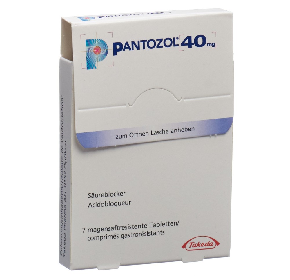 PANTOZOL cpr pell 40 mg 7 pce PANTOZOL cpr pell 40 mg 7 pce