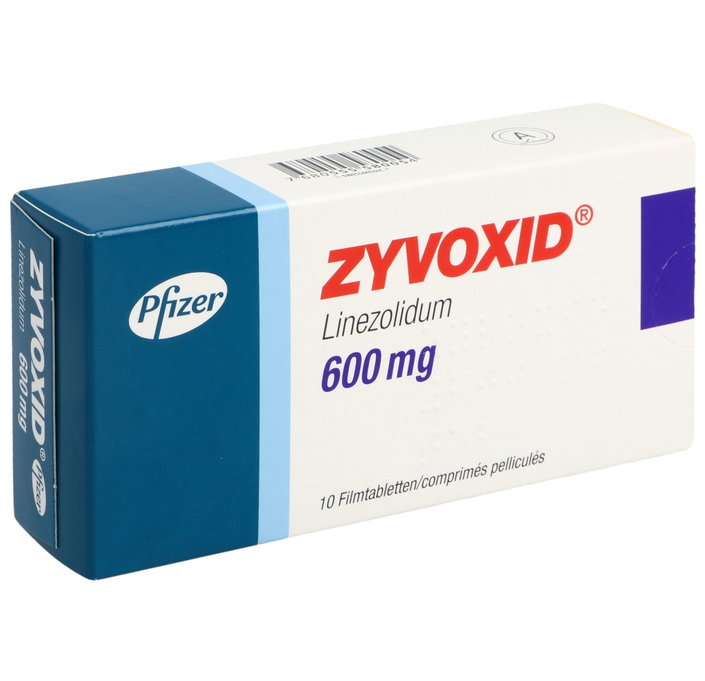 ZYVOXID cpr pell 600 mg 10 pce ZYVOXID cpr pell 600 mg 10 pce