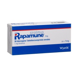 RAPAMUNE cpr 1 mg 30 pce