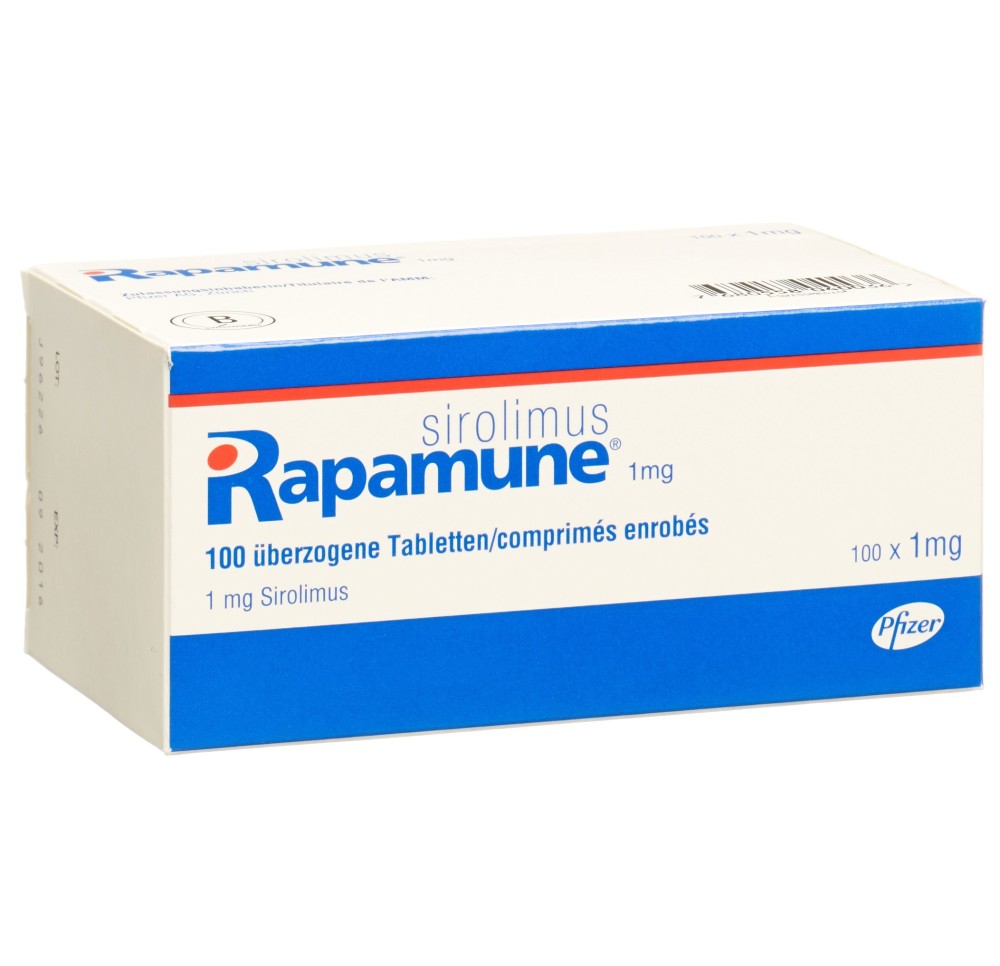 RAPAMUNE cpr 1 mg 100 pce RAPAMUNE cpr 1 mg 100 pce