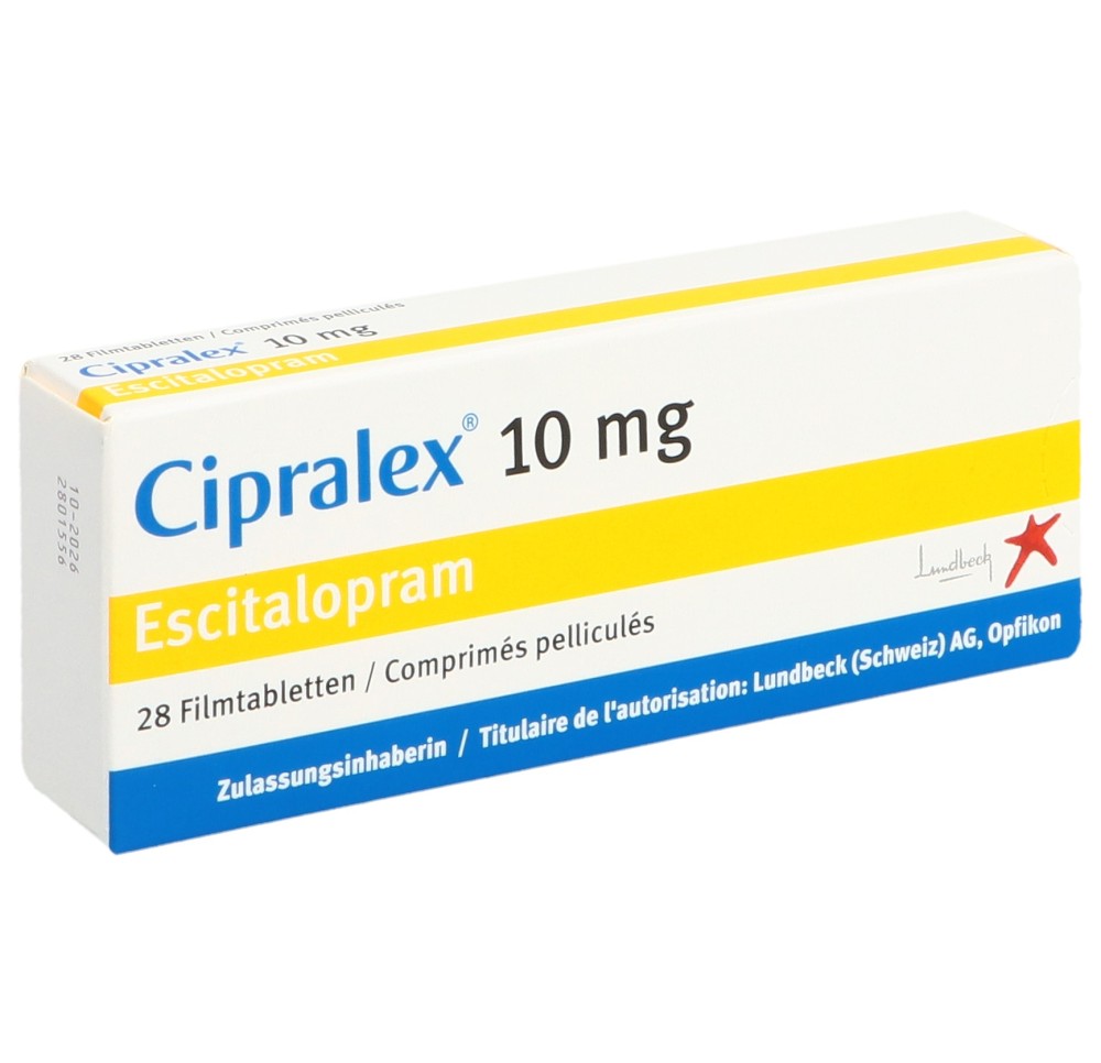 CIPRALEX cpr pell 10 mg 28 pce
