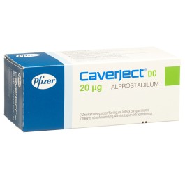 CAVERJECT DC subst sèche 20 mcg ser pré 2 pce