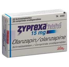 ZYPREXA Velotab cpr orodisp 15 mg 28 pce