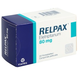 RELPAX cpr pell 80 mg 20 pce