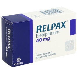 RELPAX cpr pell 40 mg 20 pce
