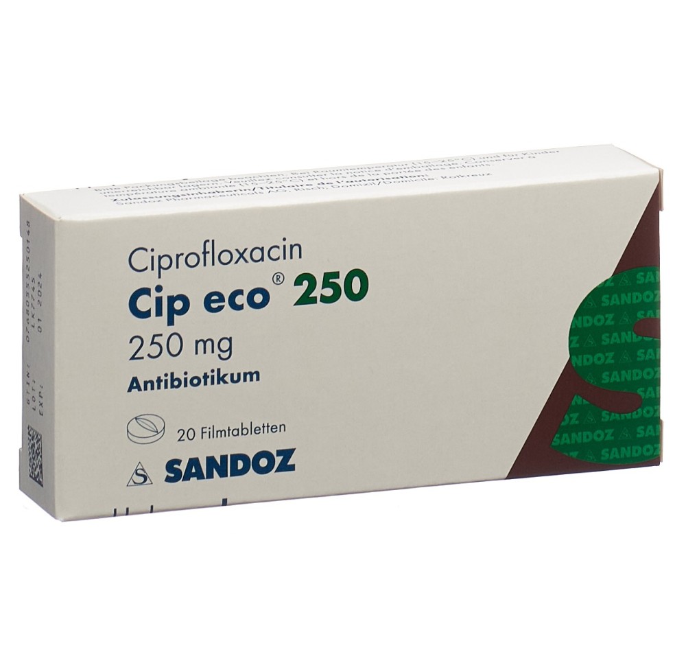 CIP ECO cpr pell 250 mg 20 pce CIP ECO cpr pell 250 mg 20 pce