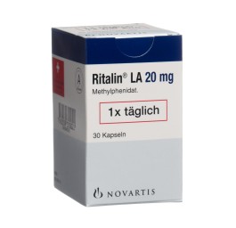 RITALINE LA caps 20 mg bte 30 pce