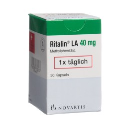 RITALINE LA caps 40 mg bte 30 pce
