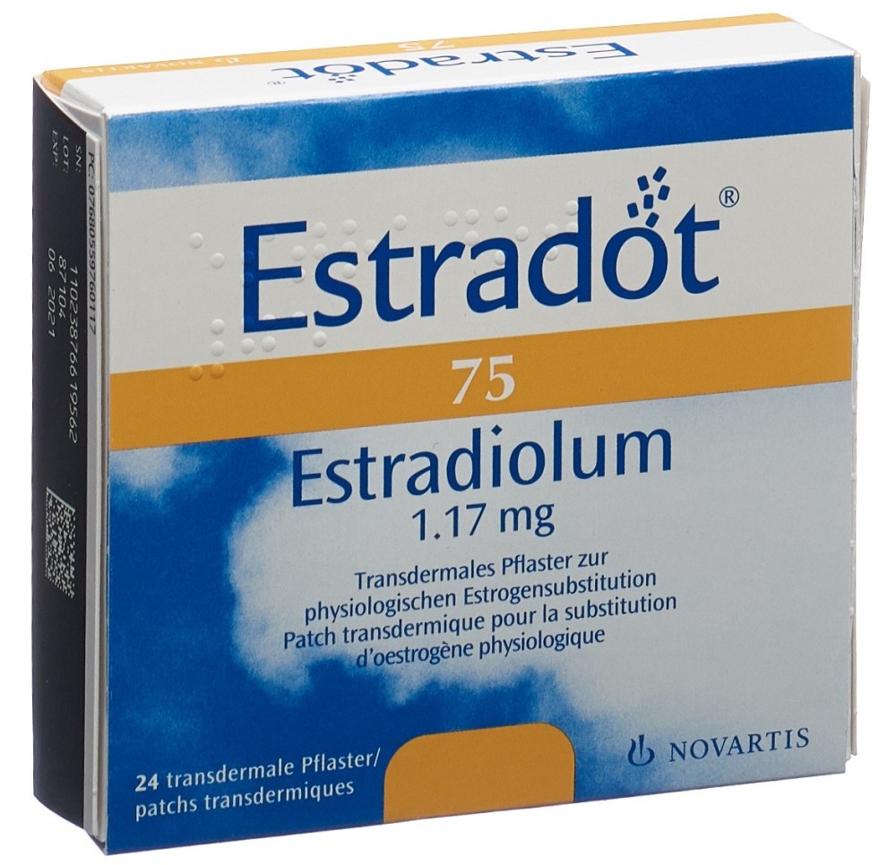 ESTRADOT patch mat 75 mcg/24h 24 pce