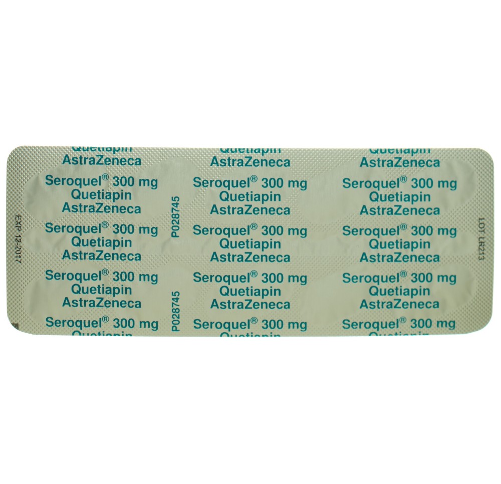 SEROQUEL cpr pell 300 mg 100 pce