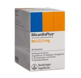 MICARDIS PLUS cpr 80/12.5 mg 98 pce