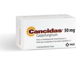 CANCIDAS subst sèche 50 mg flac