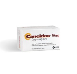 CANCIDAS subst sèche 70 mg flac