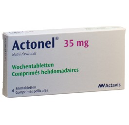 ACTONEL comprimés hebdomadai cpr pell 35 mg 4 pce