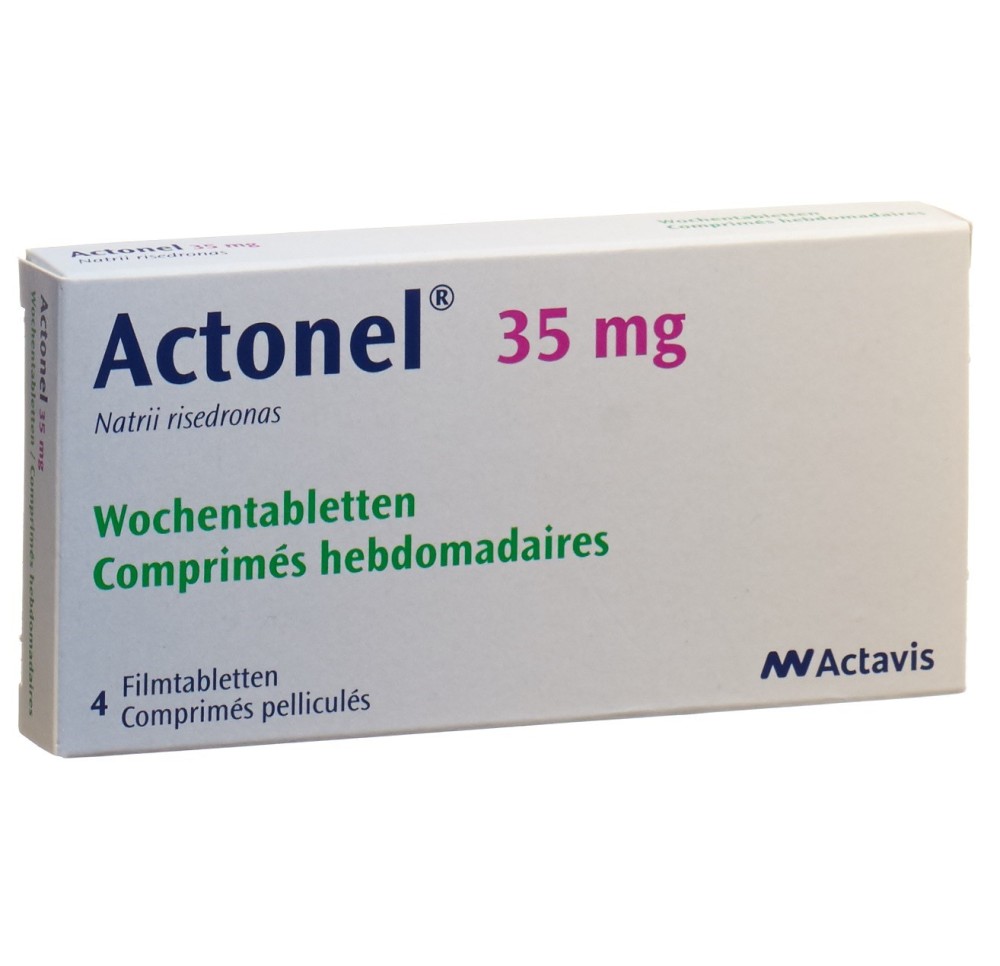 ACTONEL comprimés hebdomadai cpr pell 35 mg 4 pce