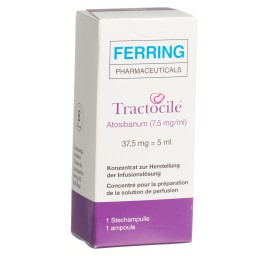 TRACTOCILE conc perf 37.5 mg/5ml flac 5 ml