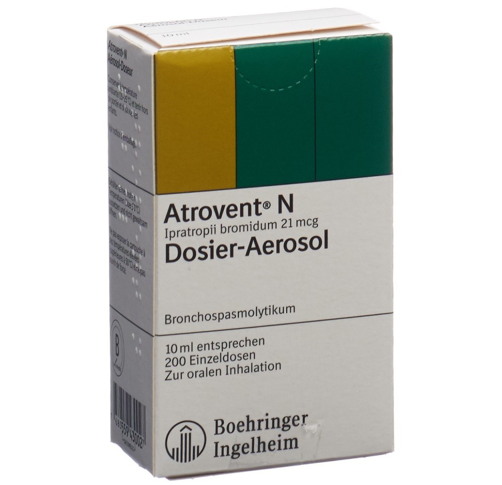 ATROVENT N aéros doseur 10 ml ATROVENT N aéros doseur 10 ml