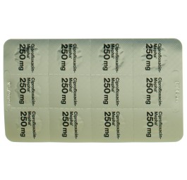 CIPROFLOXACIN Mepha cpr pell 250 mg 20 pce