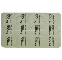 CIPROFLOXACIN Mepha cpr pell 500 mg 20 pce
